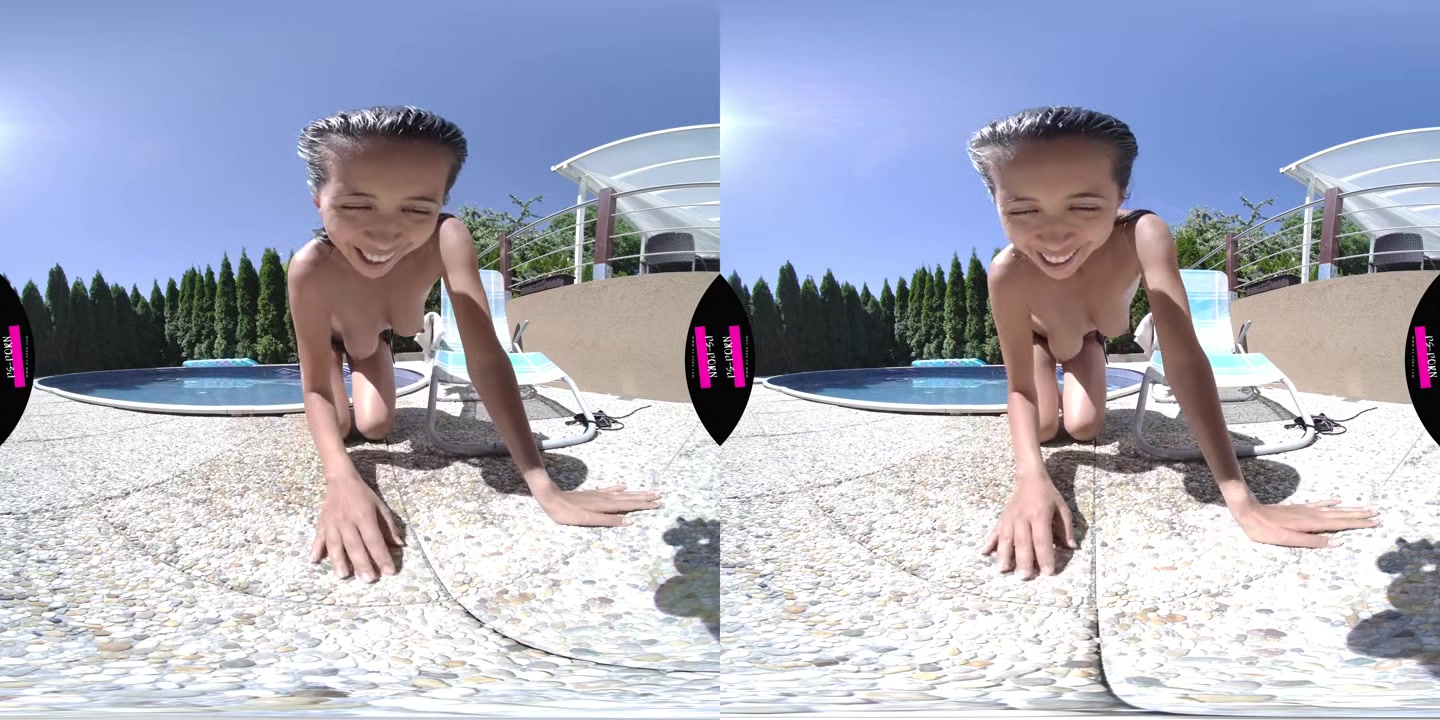 Paula Shy Masturbating By The Pool - PS-Porn
