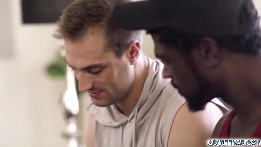 Damien White And Devin Trez - Interracial Fuck Between Two Horny Guys And