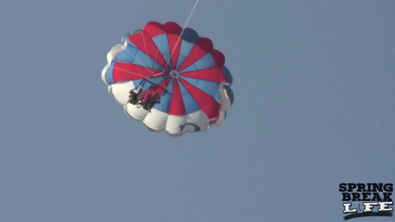 Naked Parasailing on Spring Break - SpringbreakLife