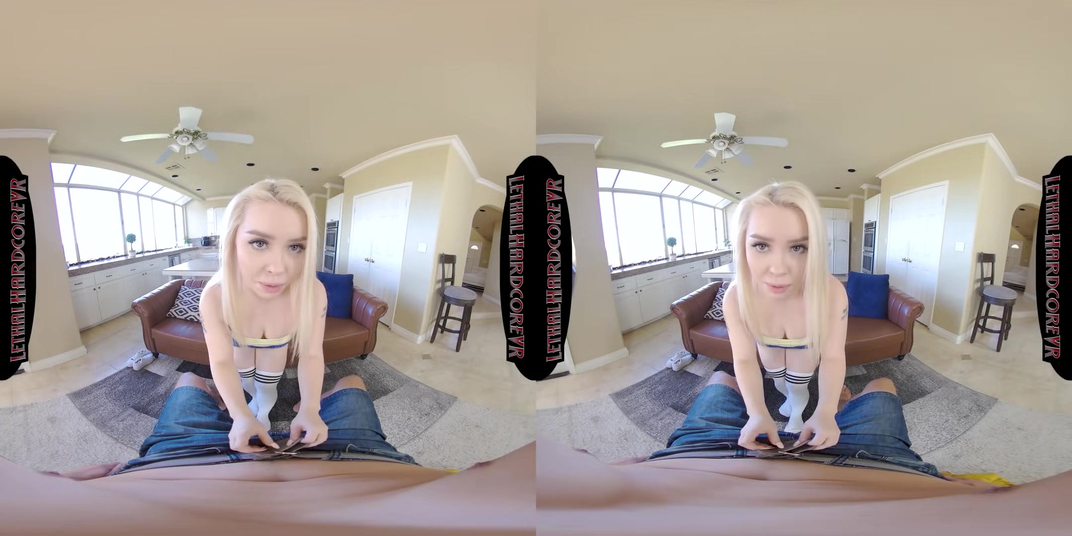 Haley Convinces Stepdaddy To Not Tell On Her - Teen Blonde Taboo Hardcore