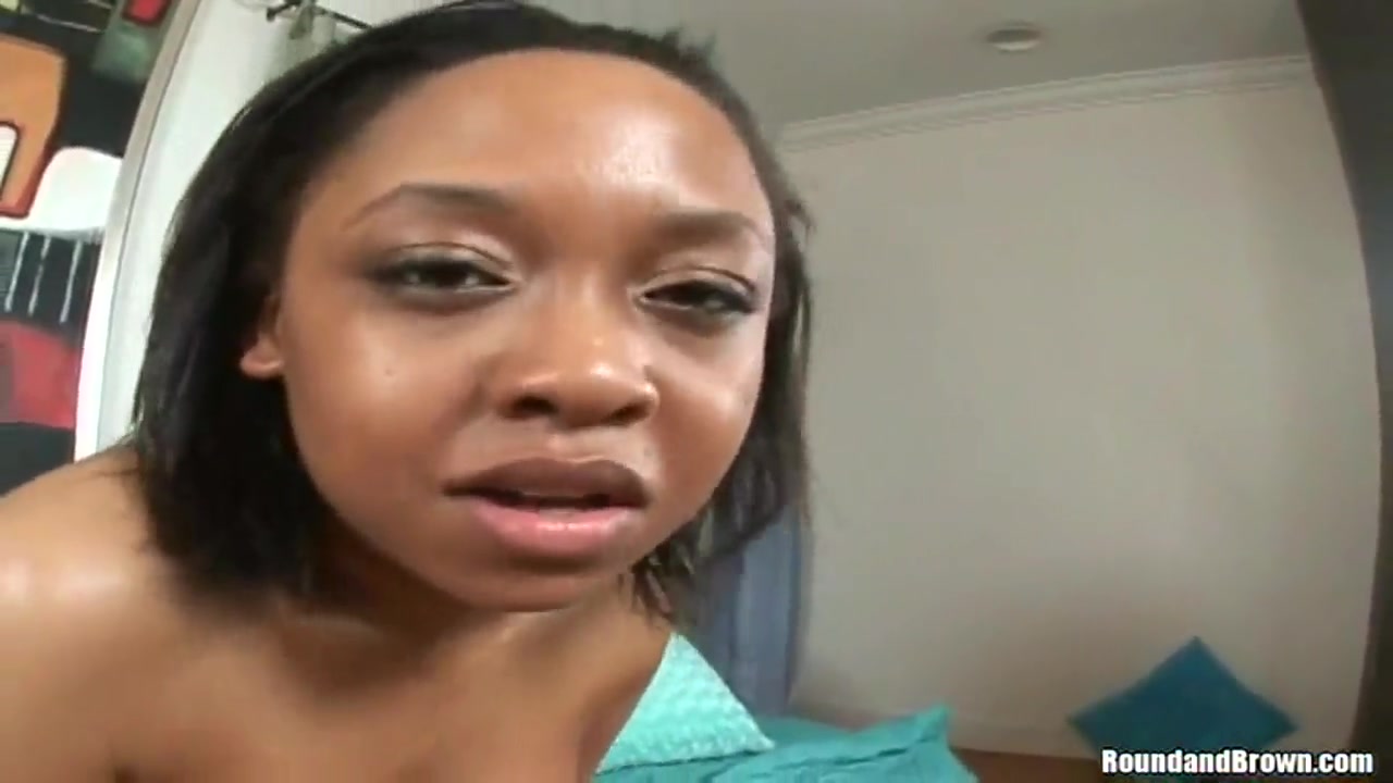 Black slut Bryanna rides on tall blonde Jay