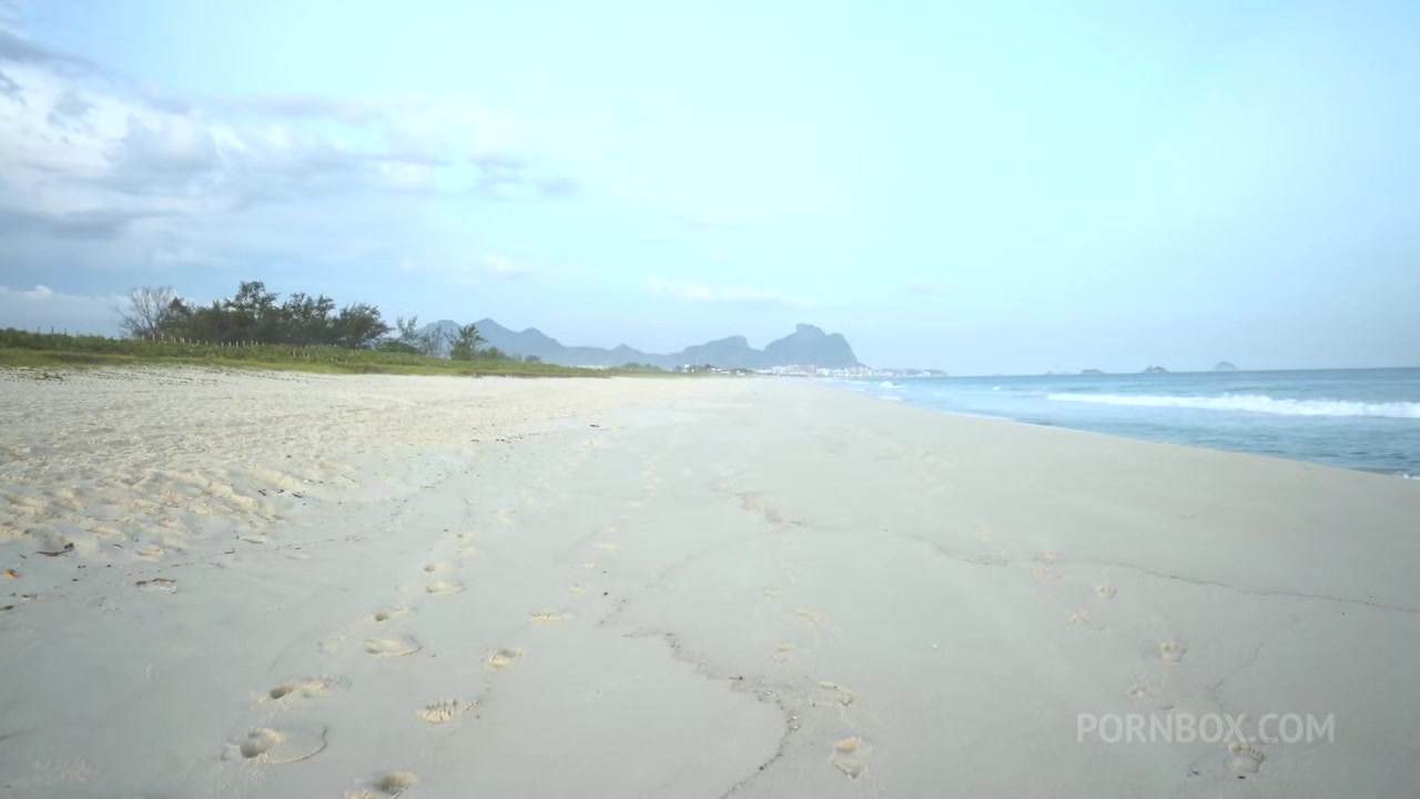 Very Horny Brazilian Beauty, Debora Andrade Fucks At The Beach
