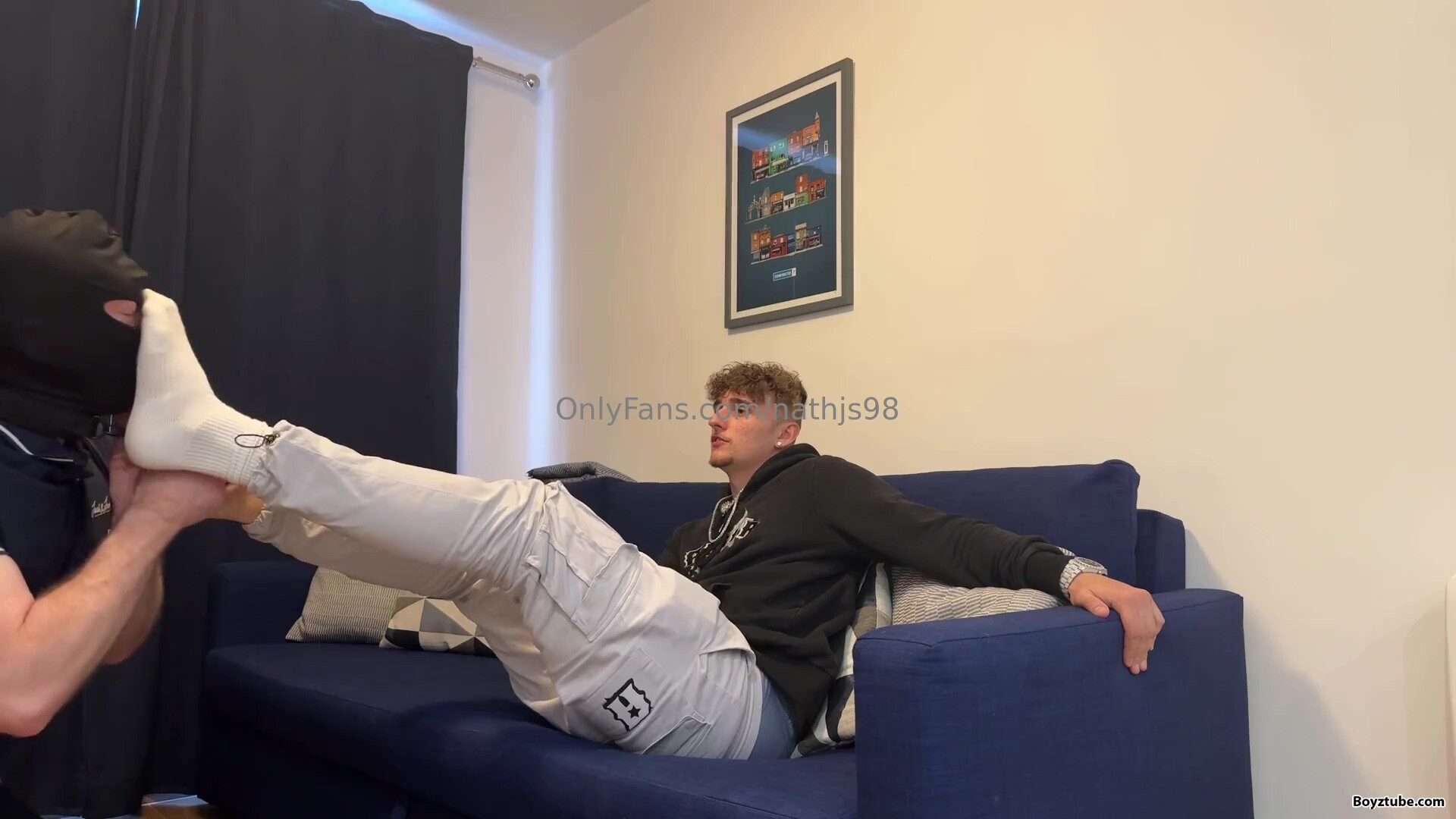 British master dirty stinky socks sniffing