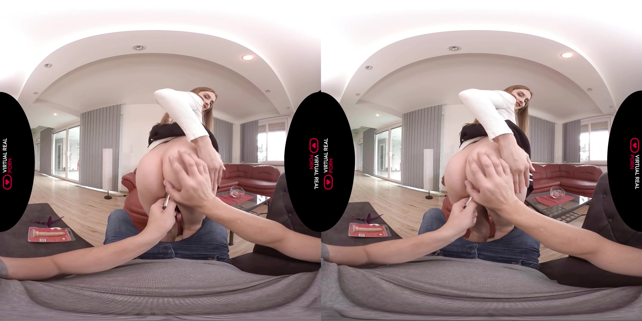 Lena Reif in Cock-To-Door Service - VirtualRealPorn