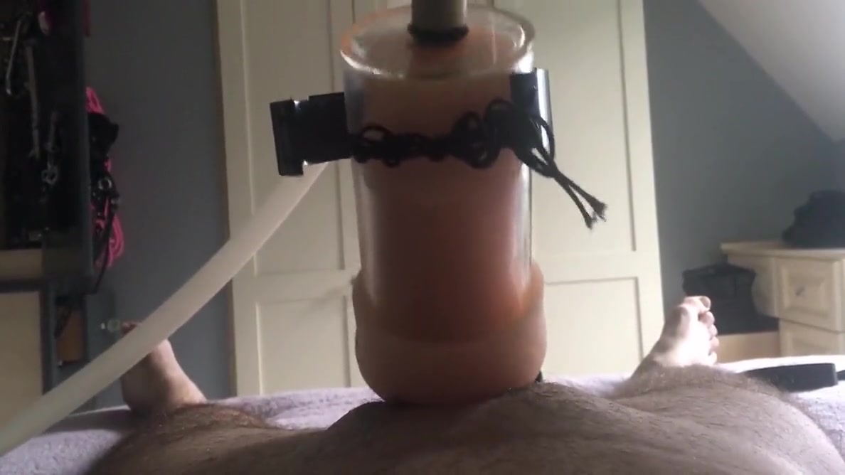 Milked At Length With Gag And Cum Swallowing