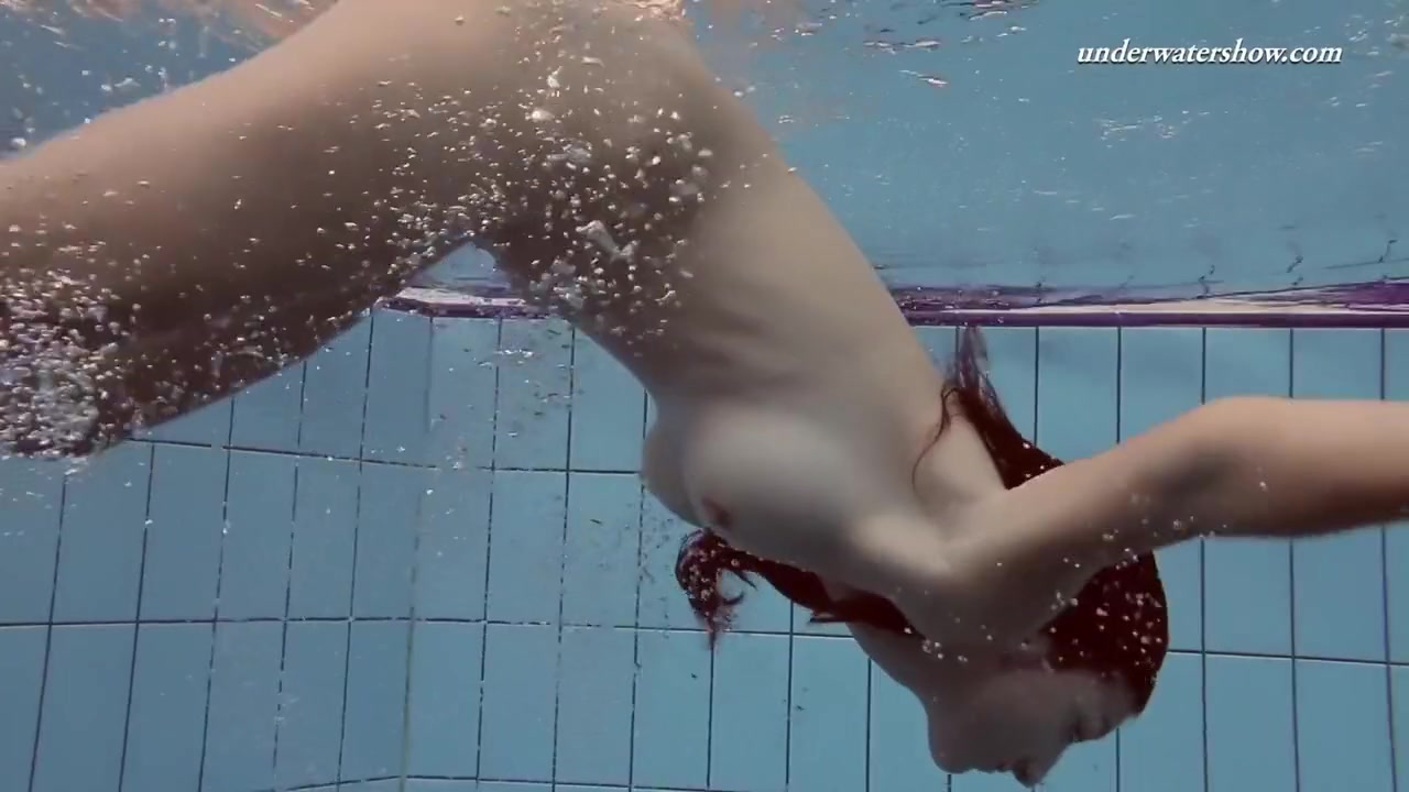Sensational Sima Lastova In Poolside Swim Session