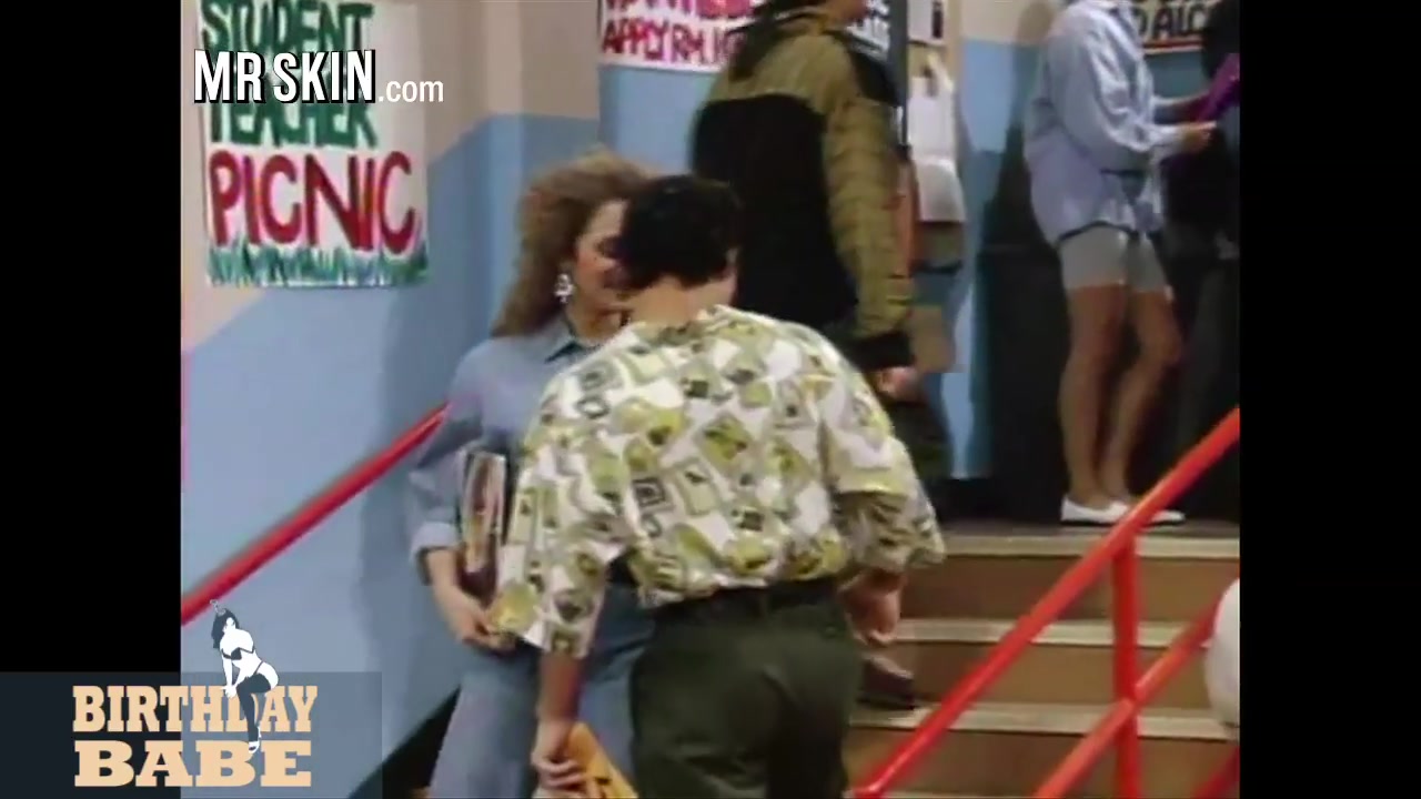Elizabeth Berkley Shows, Girl, on Her Birthday - Mr.Skin