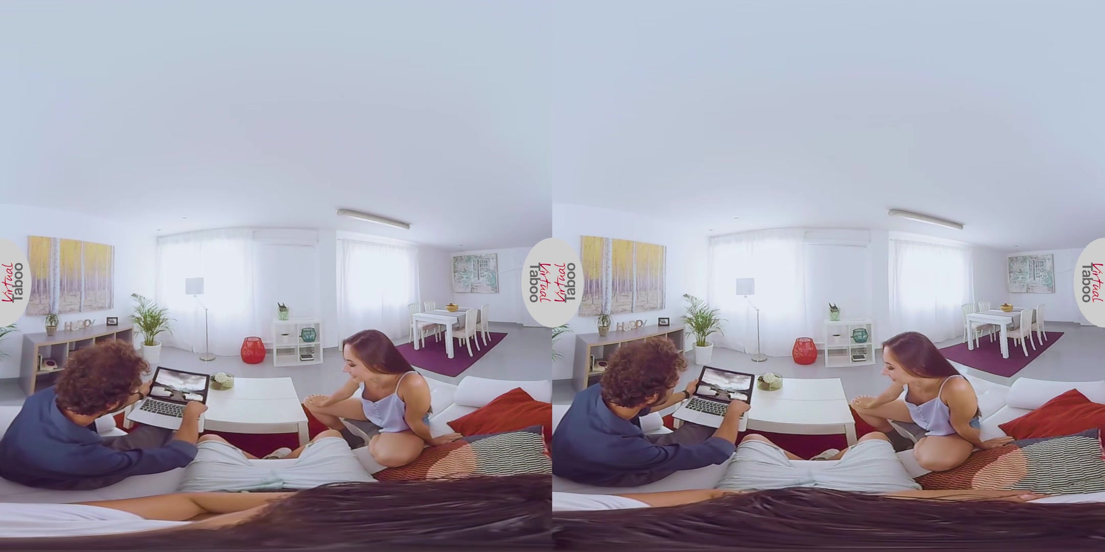 Aruna Aghora VR Porn: Risky Sex In Front Of Daddy - VirtualTaboo