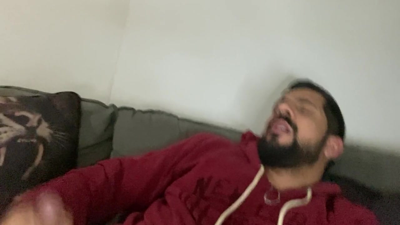 Smoking High On Jerking Off Until Cumming Rodrik Having Fun Alone