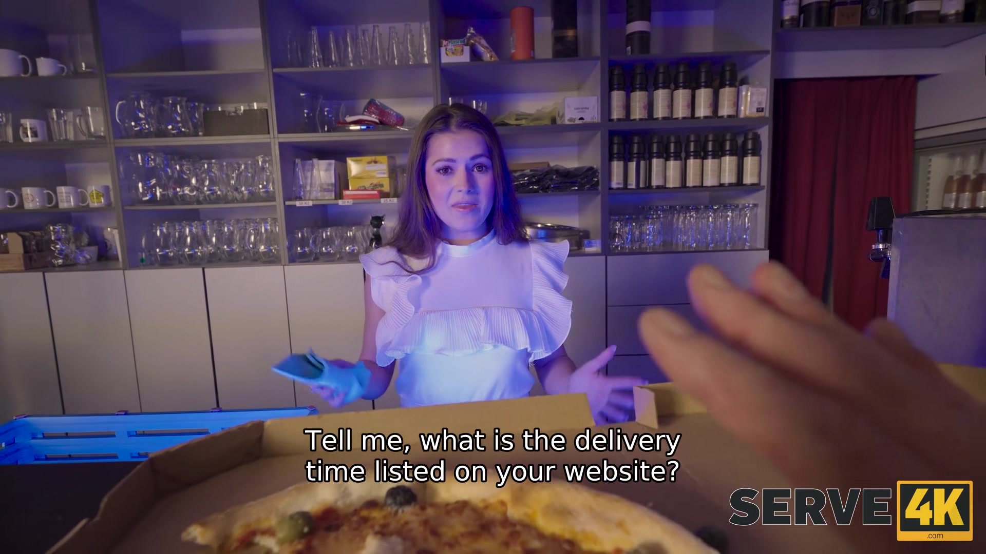 SERVE4K. Fast Food Fuck