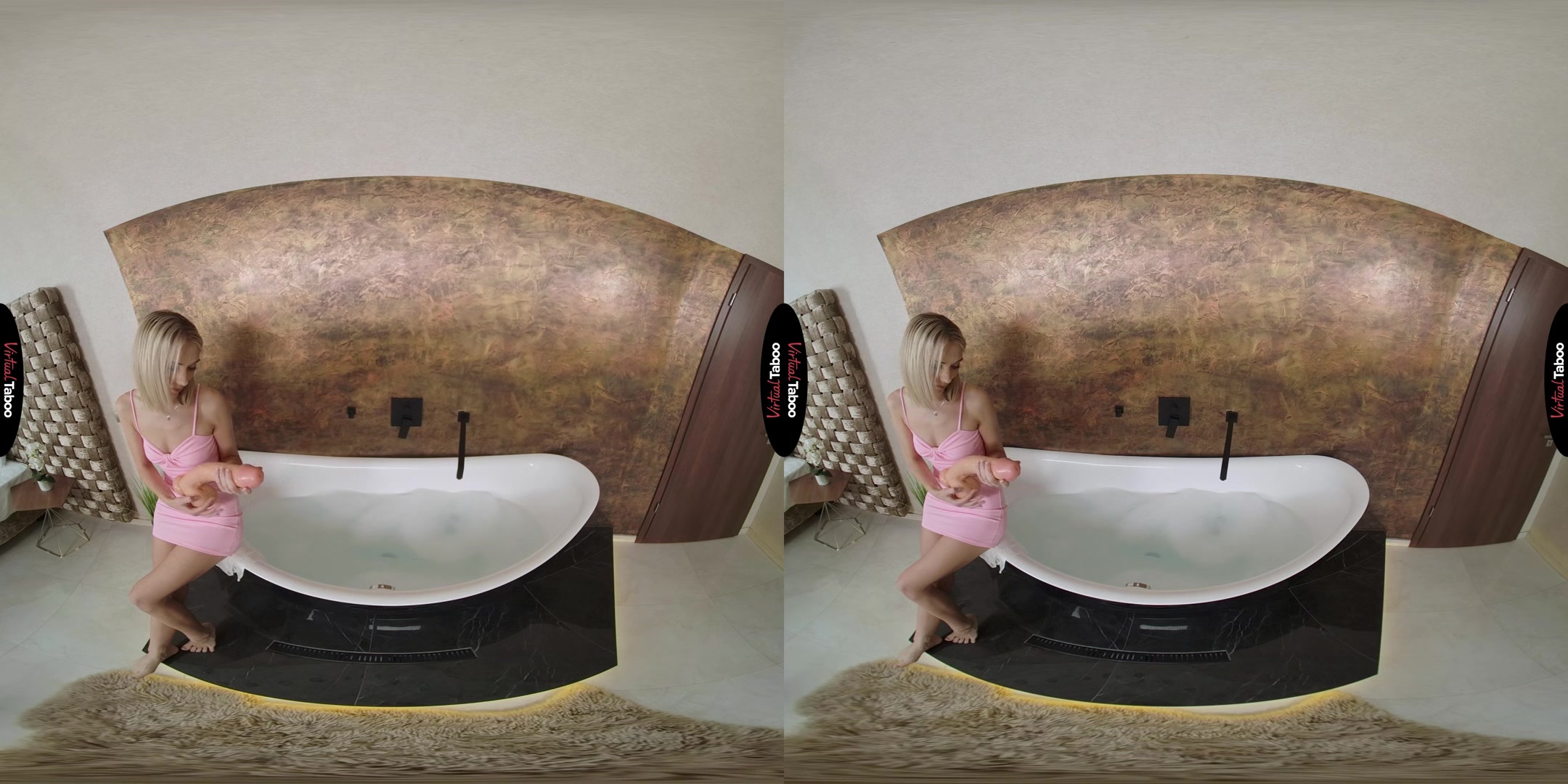 Sky Pierce VR Porn: Bubble Bath With Big Cock - VirtualTaboo