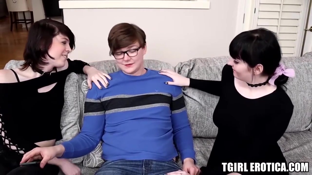 Petite Gets Fucked And Facialized In Threesome With Ts - Amelia Ivory, Autumn Rain And Jason Grayson