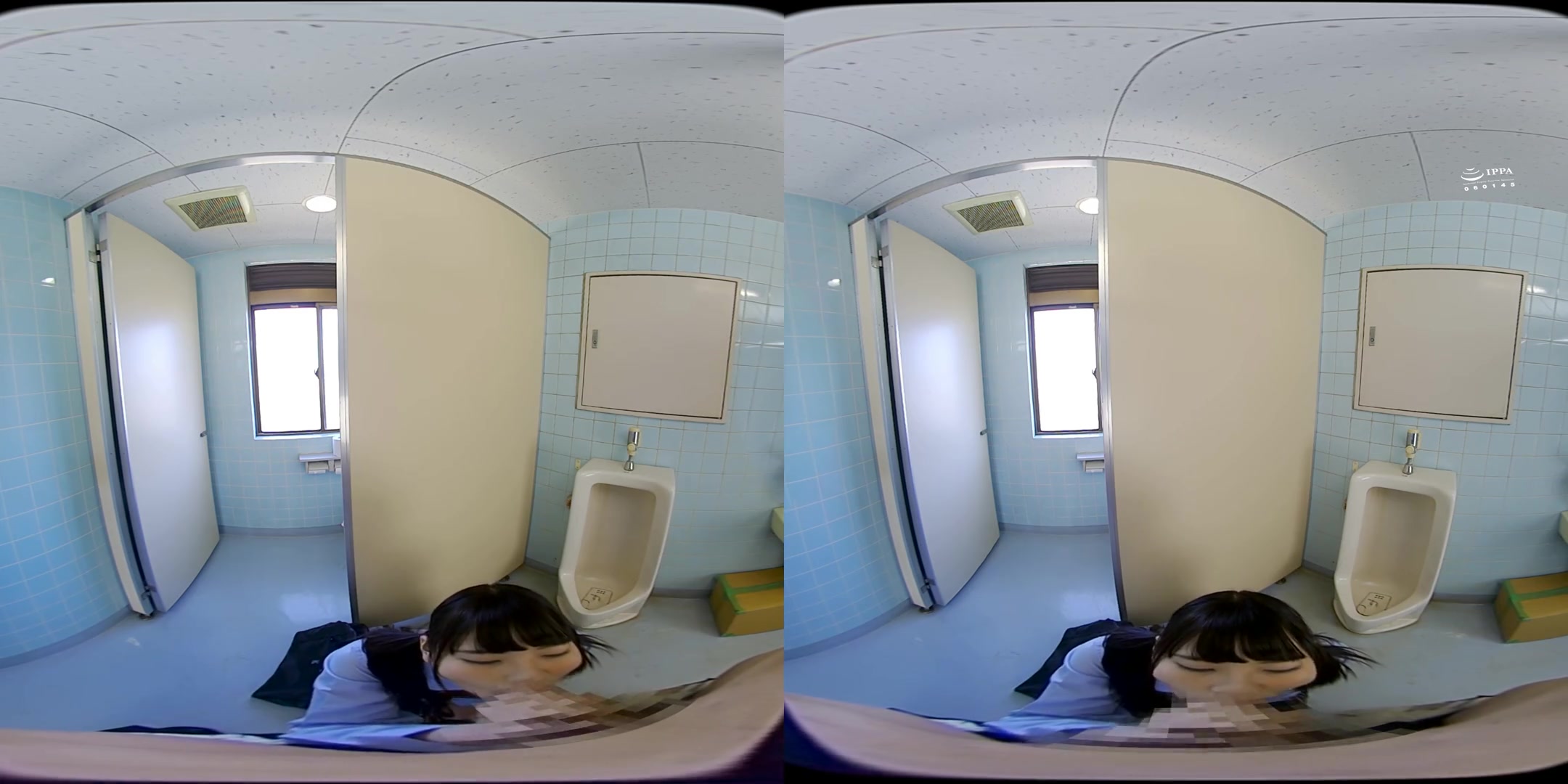 In the Toilet or the Stairs? - Fucking a Japanese POV