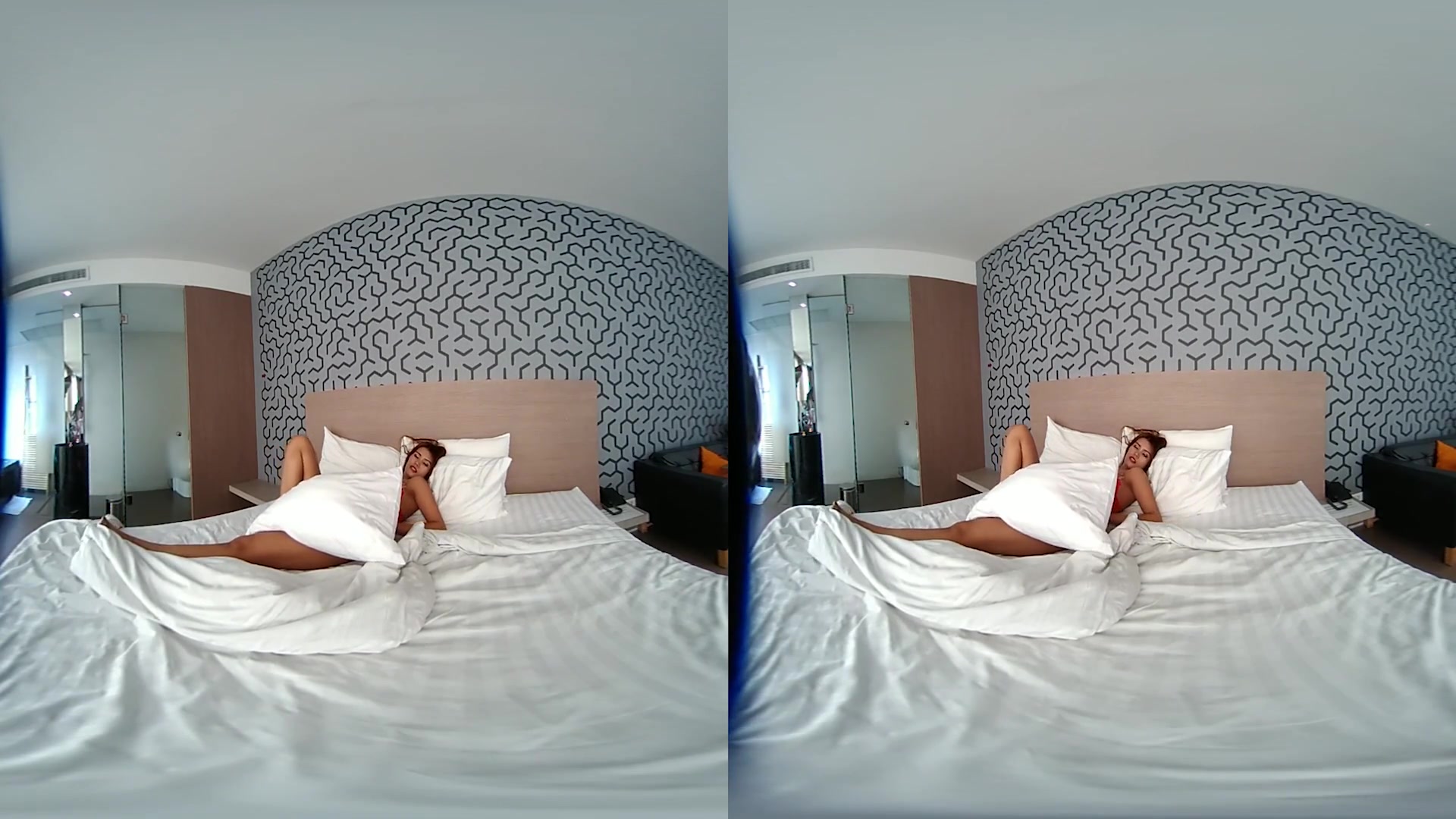 Good Horny Morning With a Cute Brunette teen 18+ - VRpussyVision