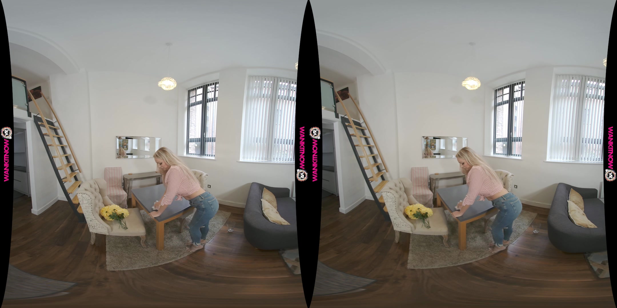 Wank Before Your Wife Gets Home featuring Amber Jayne - WankitNowVR