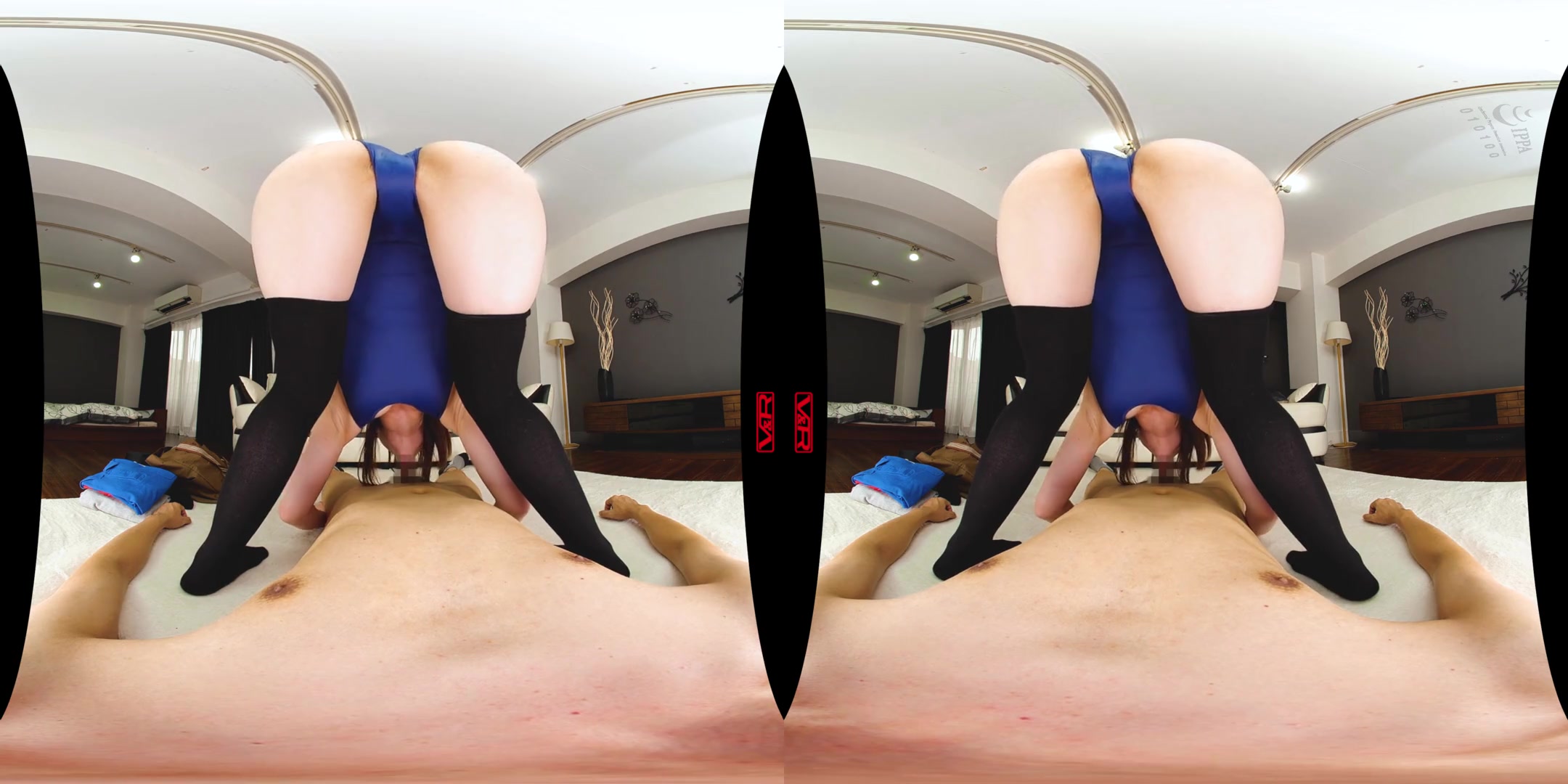 I Called My Housekeeper and Met a Big-Ass Married Woman in a Swimsuit!; Round Ass Curvy Japanese Babe