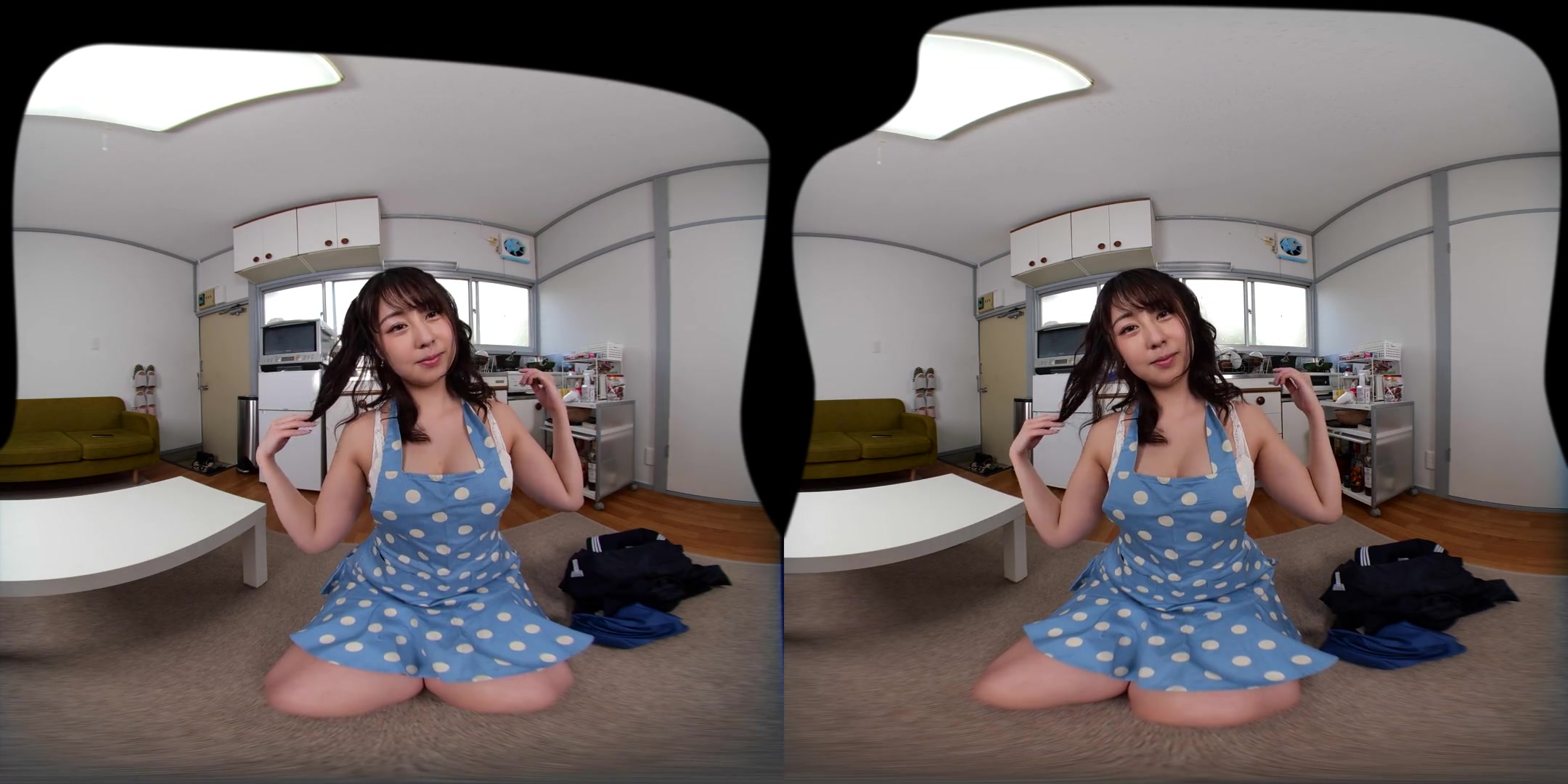 Apartment Days! Mei Akashi Act 2; Nonnude Softcore Japanese Virtual Girlfriend