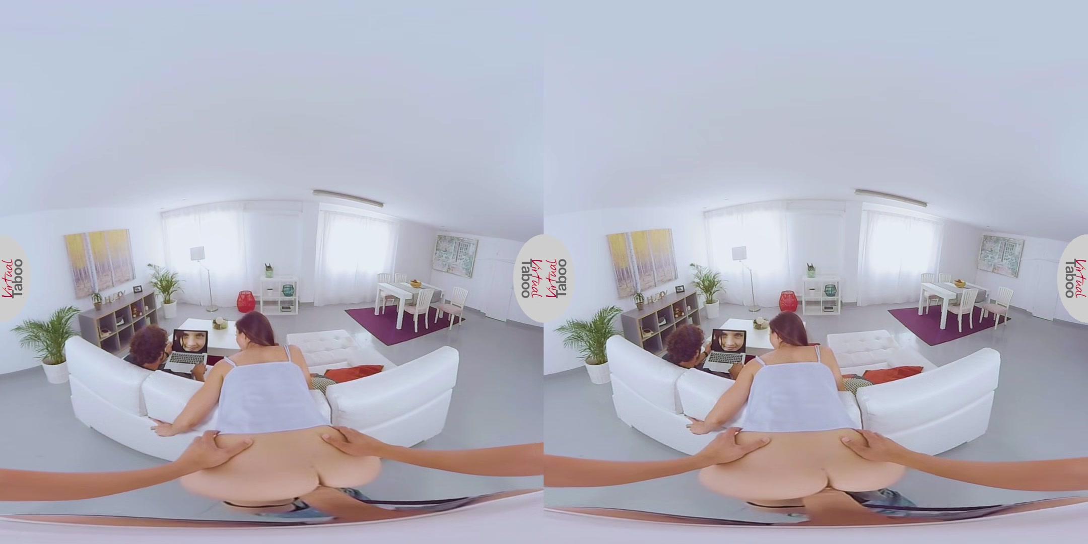 Aruna Aghora VR Porn: Risky Sex In Front Of Daddy - VirtualTaboo