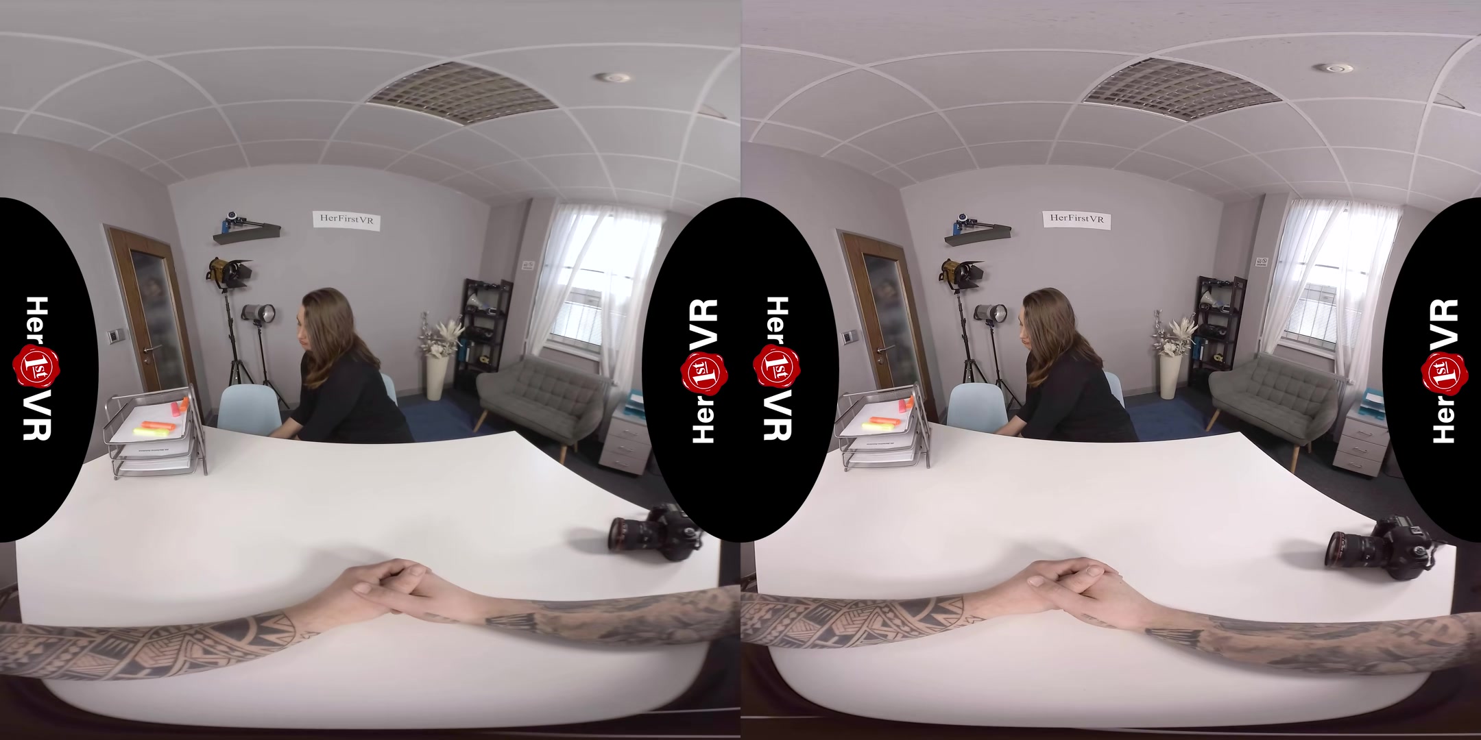 Lea - VR Casting - HerFirstVR