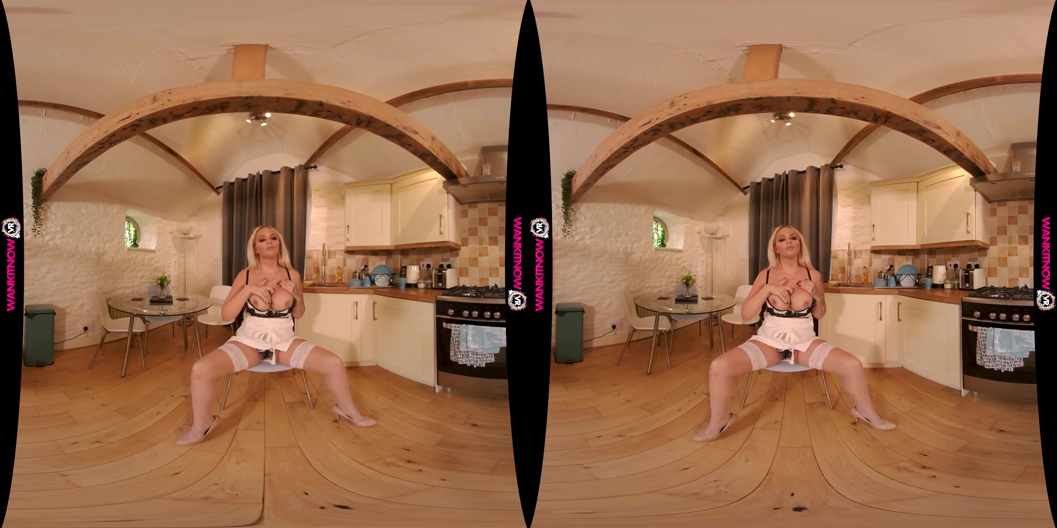 I've Heard You Wanking; Huge Tits Blonde MILF - SexLikeReal