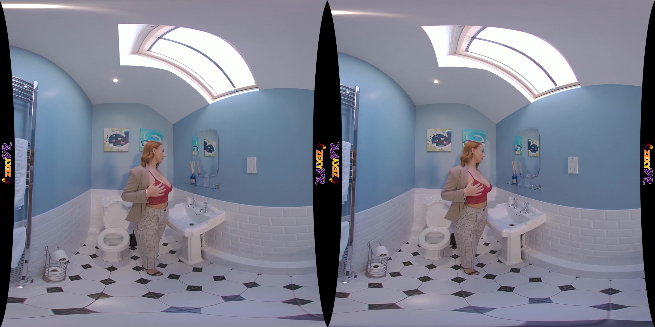 Bathroom Break featuring Robyn - ZexyVR