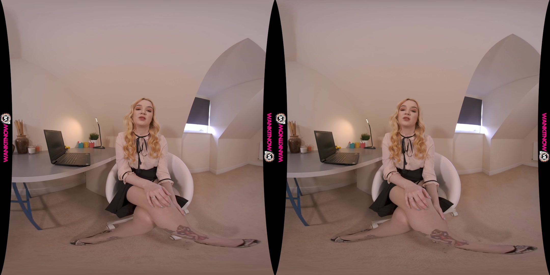 Office Gossip featuring Lana - WankitNowVR