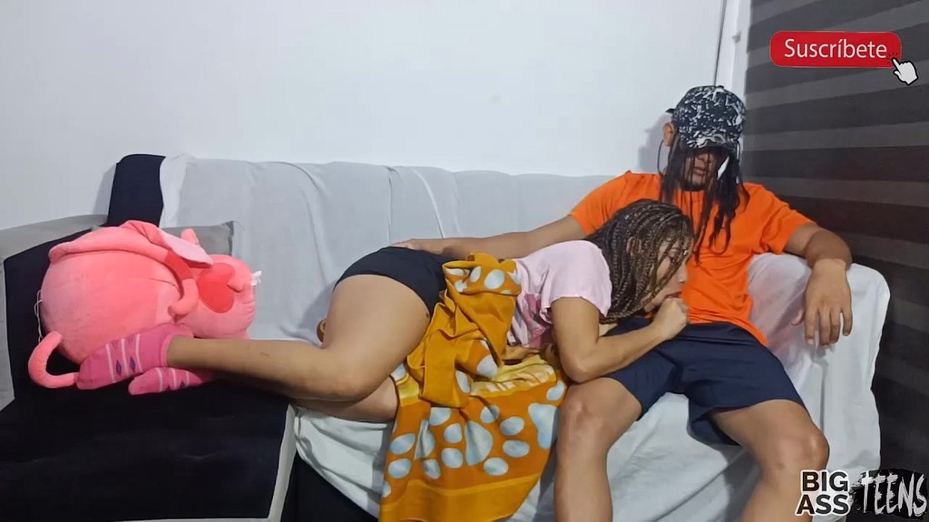 suck my dick my parents left and we only almost found out at the end - PissVids