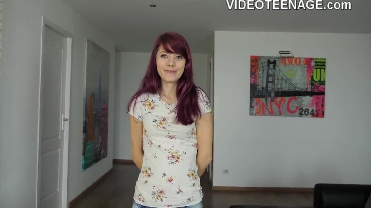 18 Year Old Skinny teen 18+’s First Porn Casting