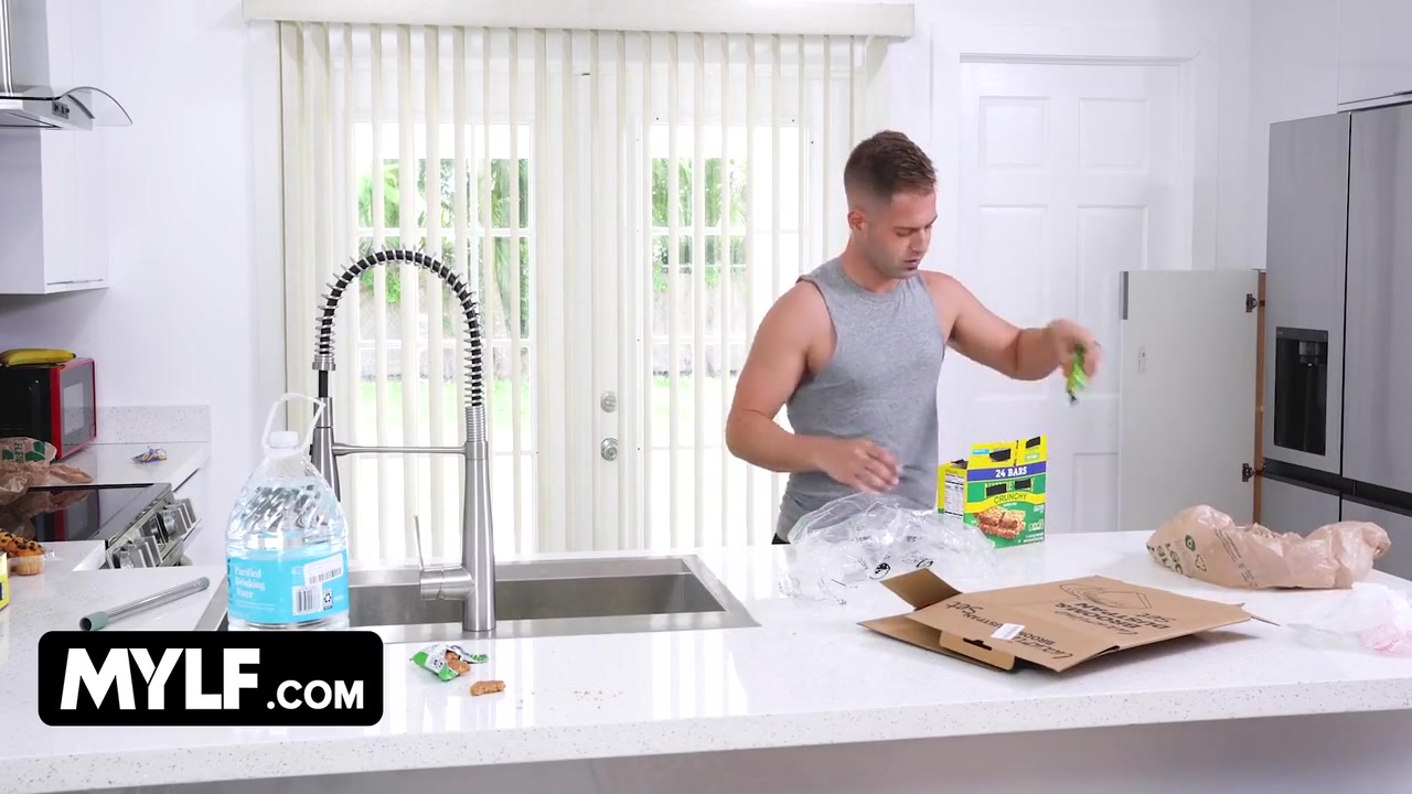 Shocked Stepmom Catches Stepson Sniffing Her Panties & Decides To Make His Wet Dream Come True
