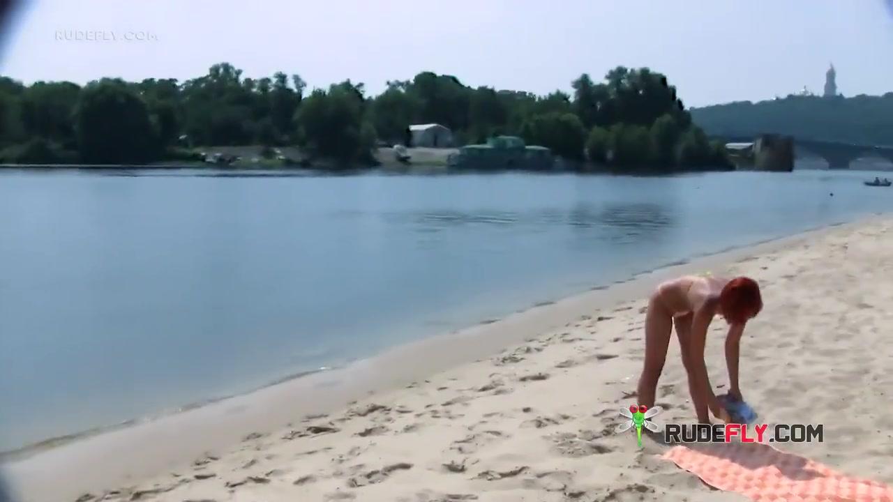 Sensual Nude Beach Girl