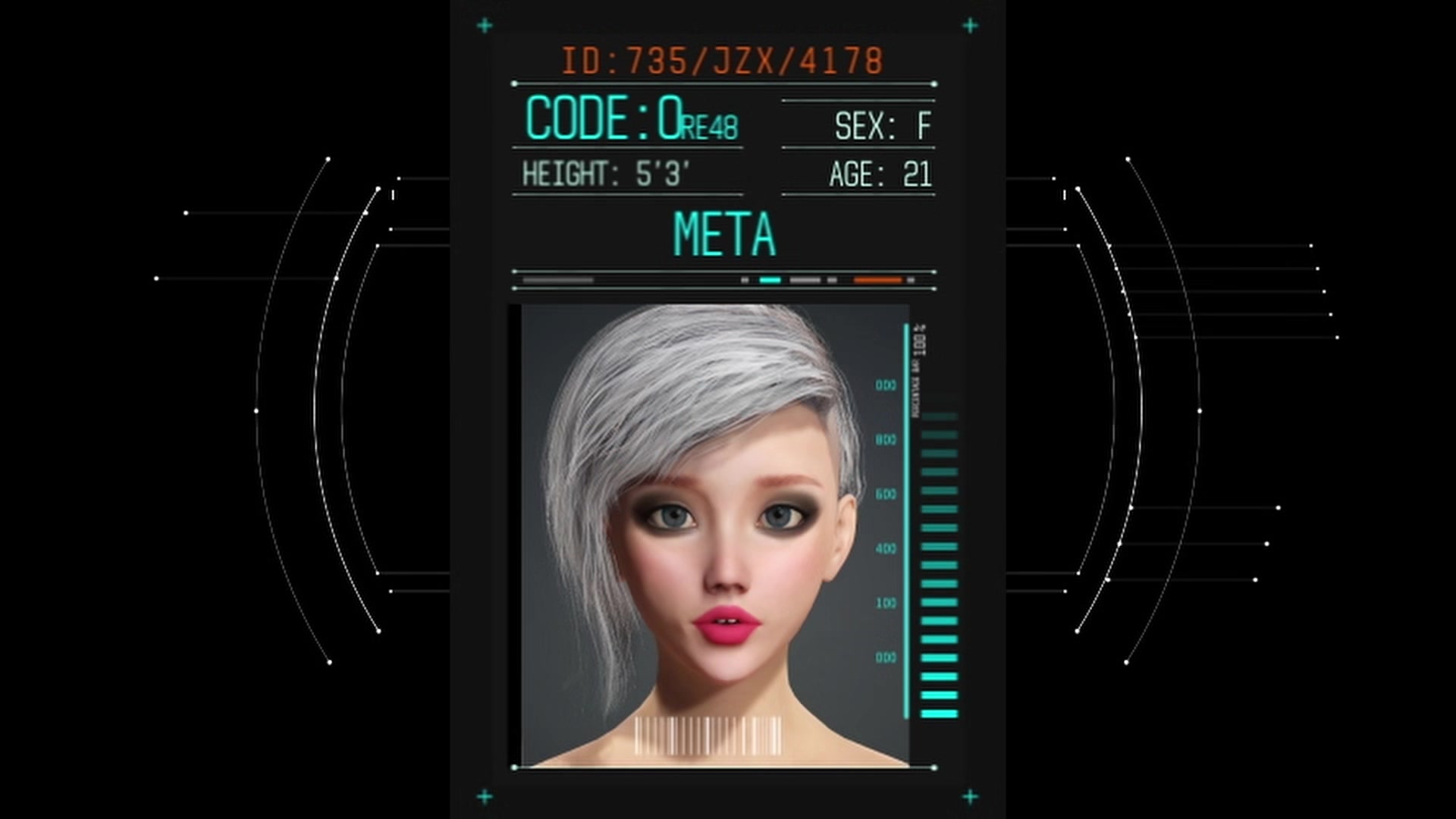 Nexus 3 Orbit Meta. 3D animation fuck on a space station with sexy blonde
