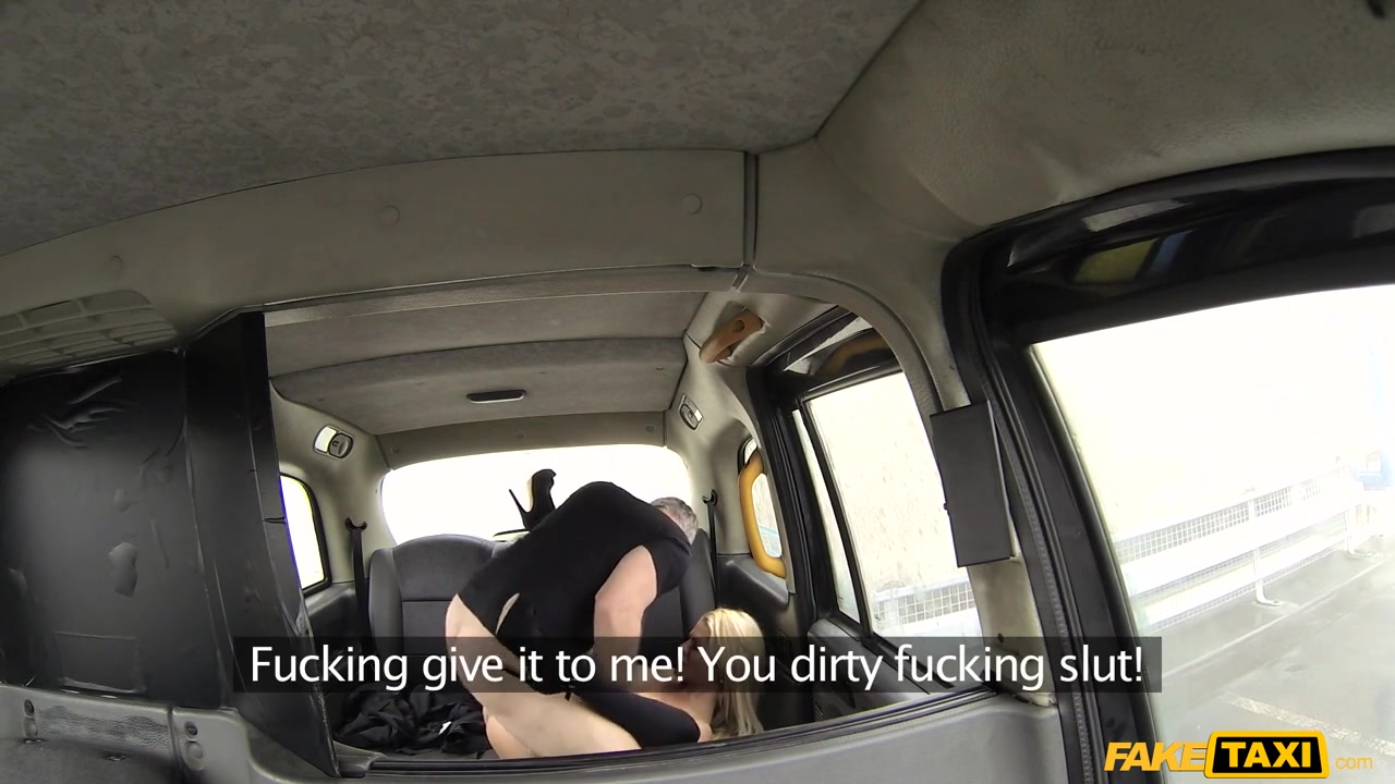 Tia in Dirty cock loving blonde with great tits - FakeTaxi