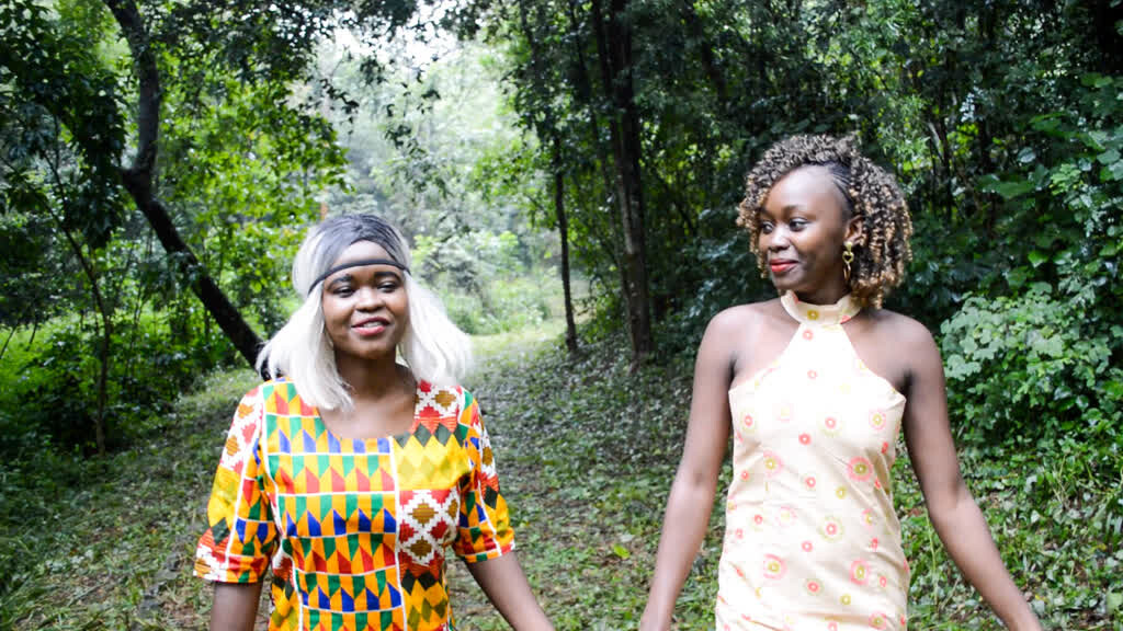 Ebony Party Lesbian teens 18+ In African Music Festival Hooking Up After Amazing Outdoor Rave