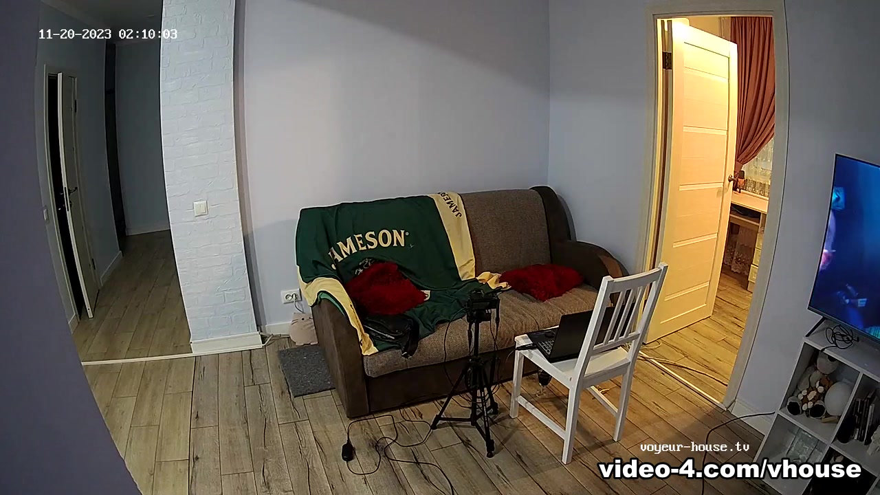 Rissa and Winnetou hard sex, blowjob and pussy eating in kitchen and livingroom, Nov20/23 - Voyeur-House