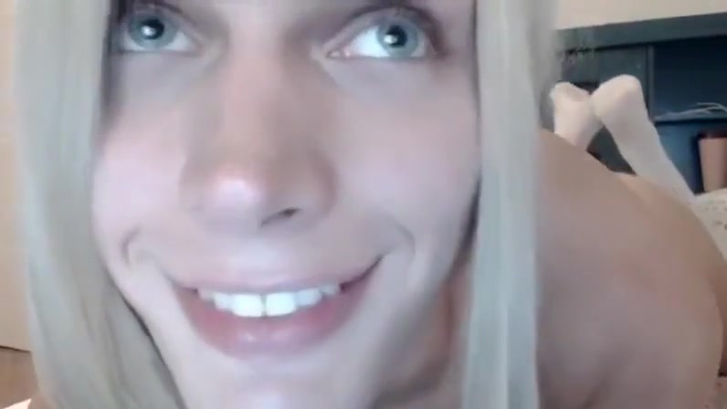 Horny femboy