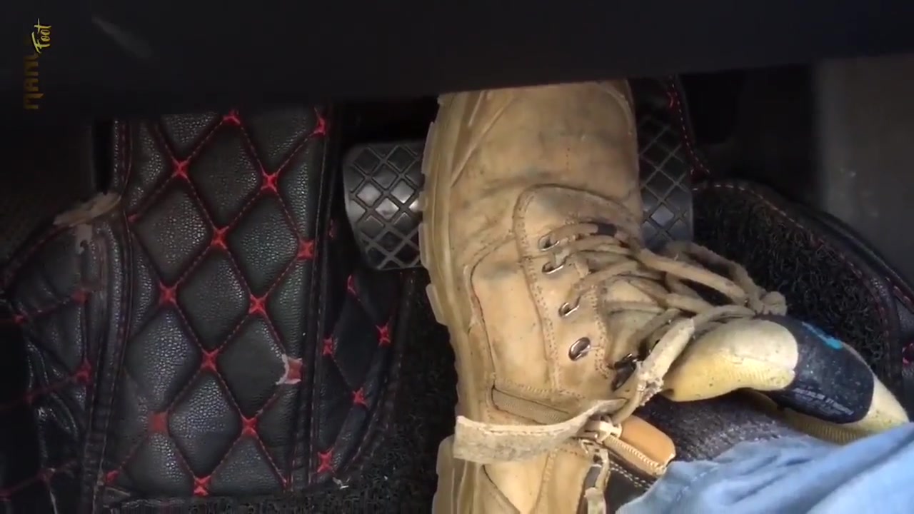 Worn Out Safety Boots - Pedal Pumper