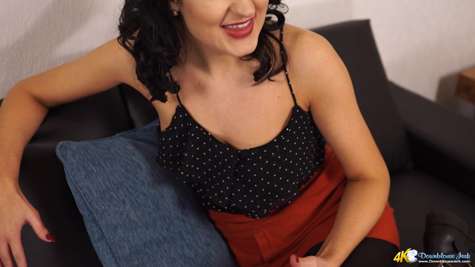 Bonnie in I'm Not A Tease - DownblouseJerk
