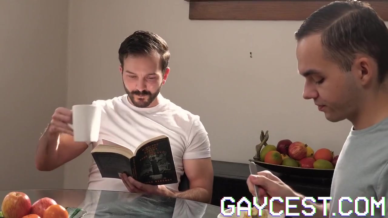 Step daddy Eats Step sons Ass For Breakfast