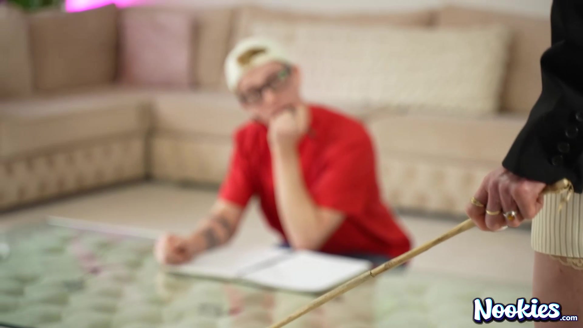 NOOKIES Skinny 60 year Old Granny Jacy FUCKS Students