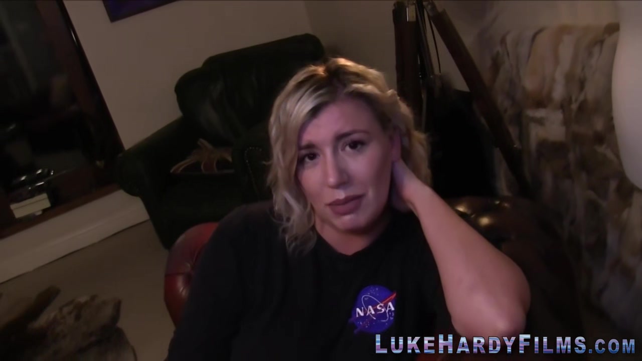 British slut pov sucking Luke Hardy