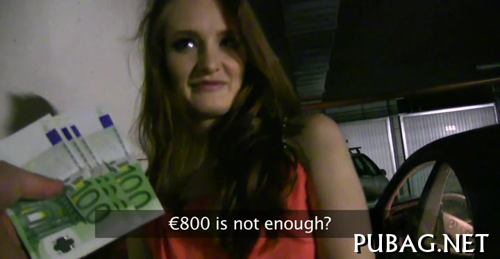 A quickie and wet blowjob