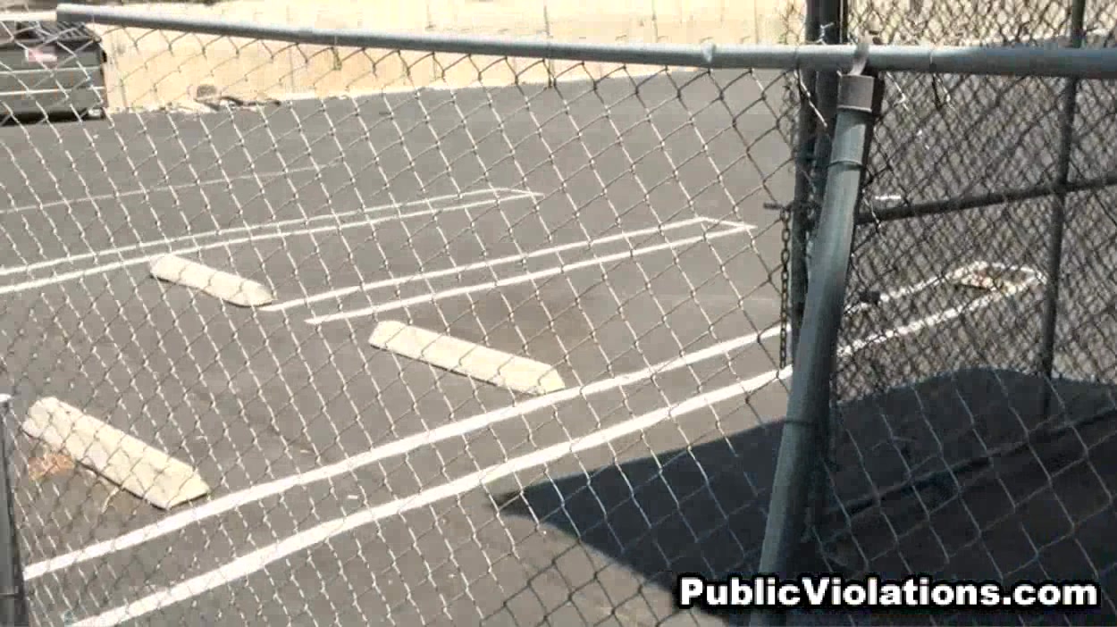 Hot Busty Sweetheart Parking lot Oral Job Job