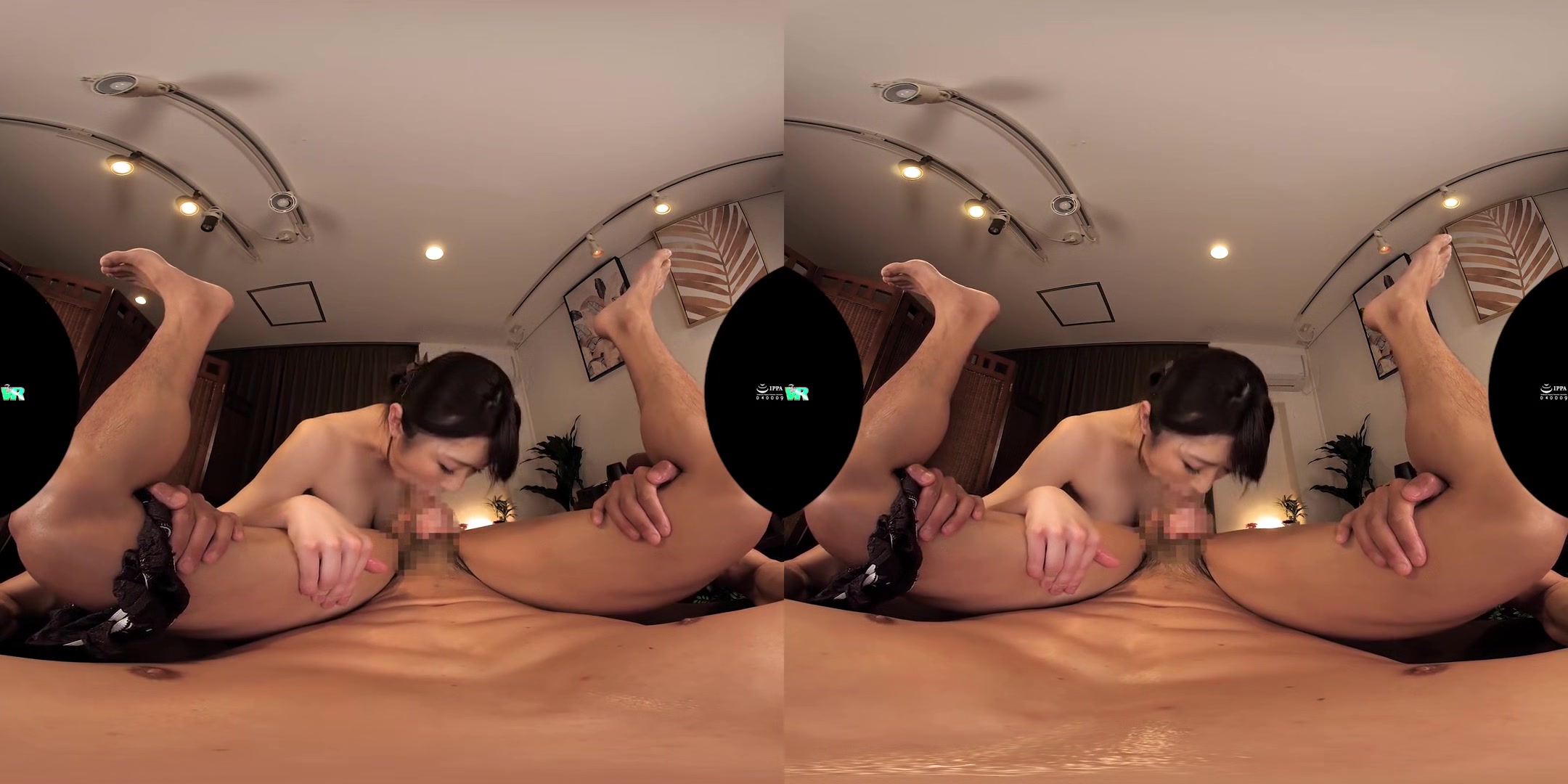 Seduced by the Naughty I-Cup Esthetician - Big Tits Japanese Masseuse Riding Your Cock in VR
