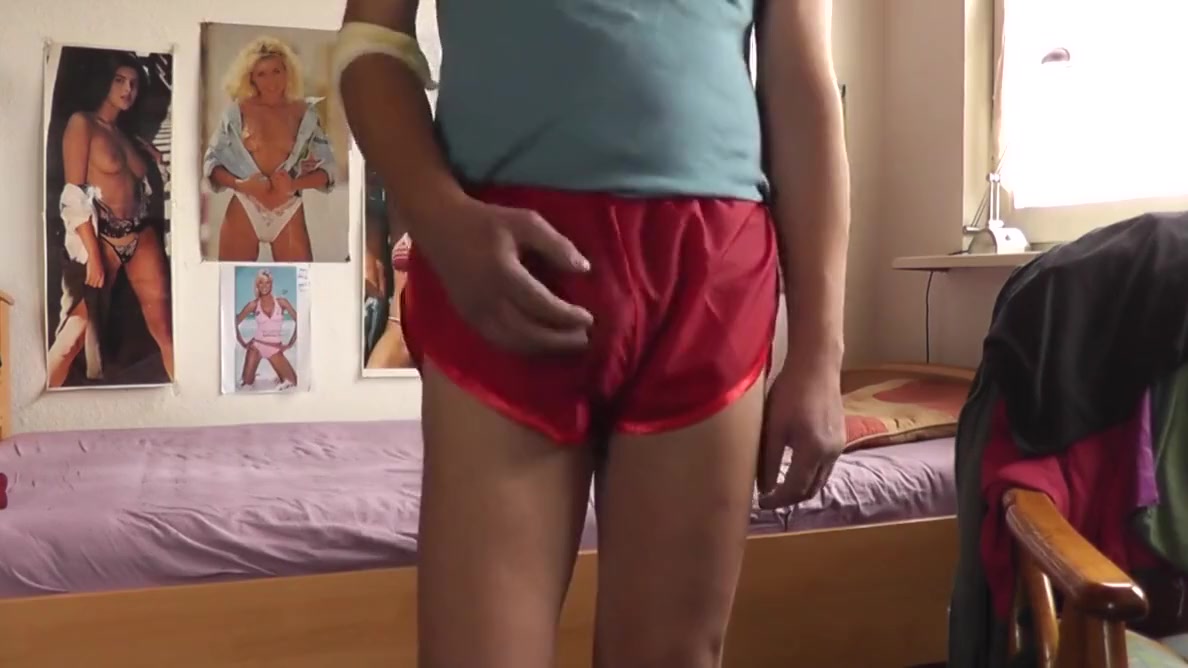 Sexy Rote Sprinter Shorts