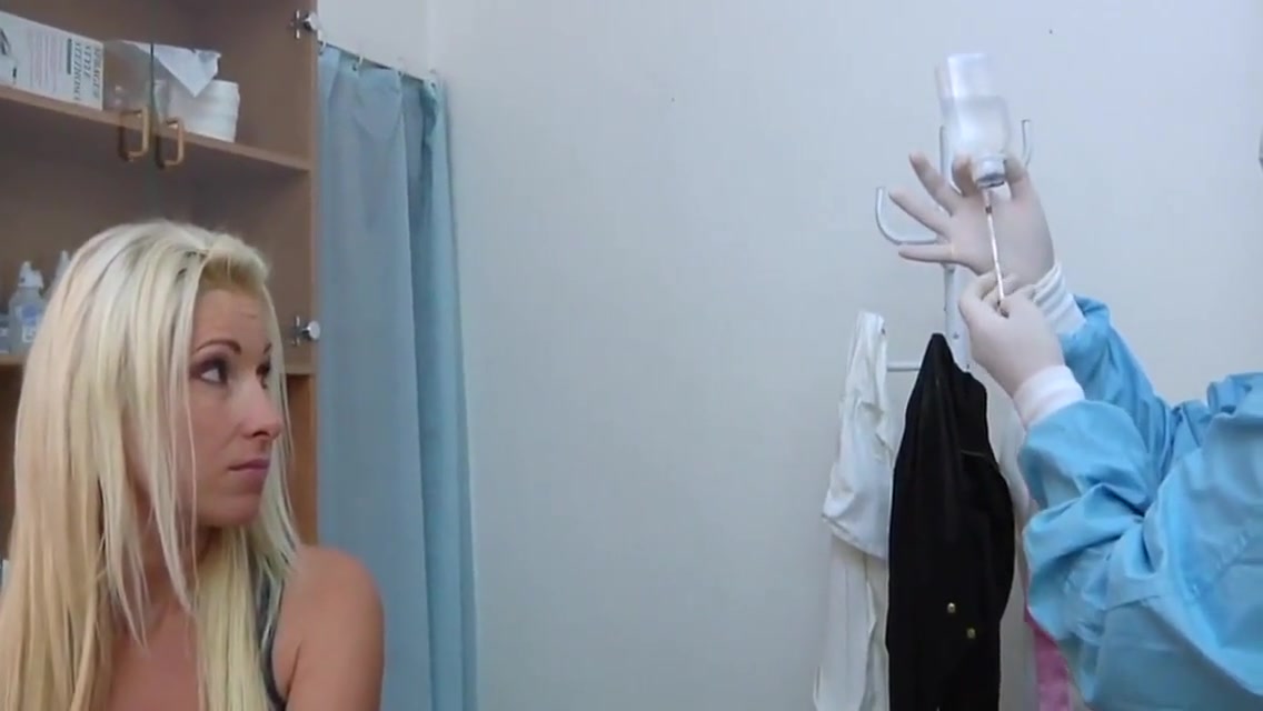 Vicky Gets Shots 5 Min