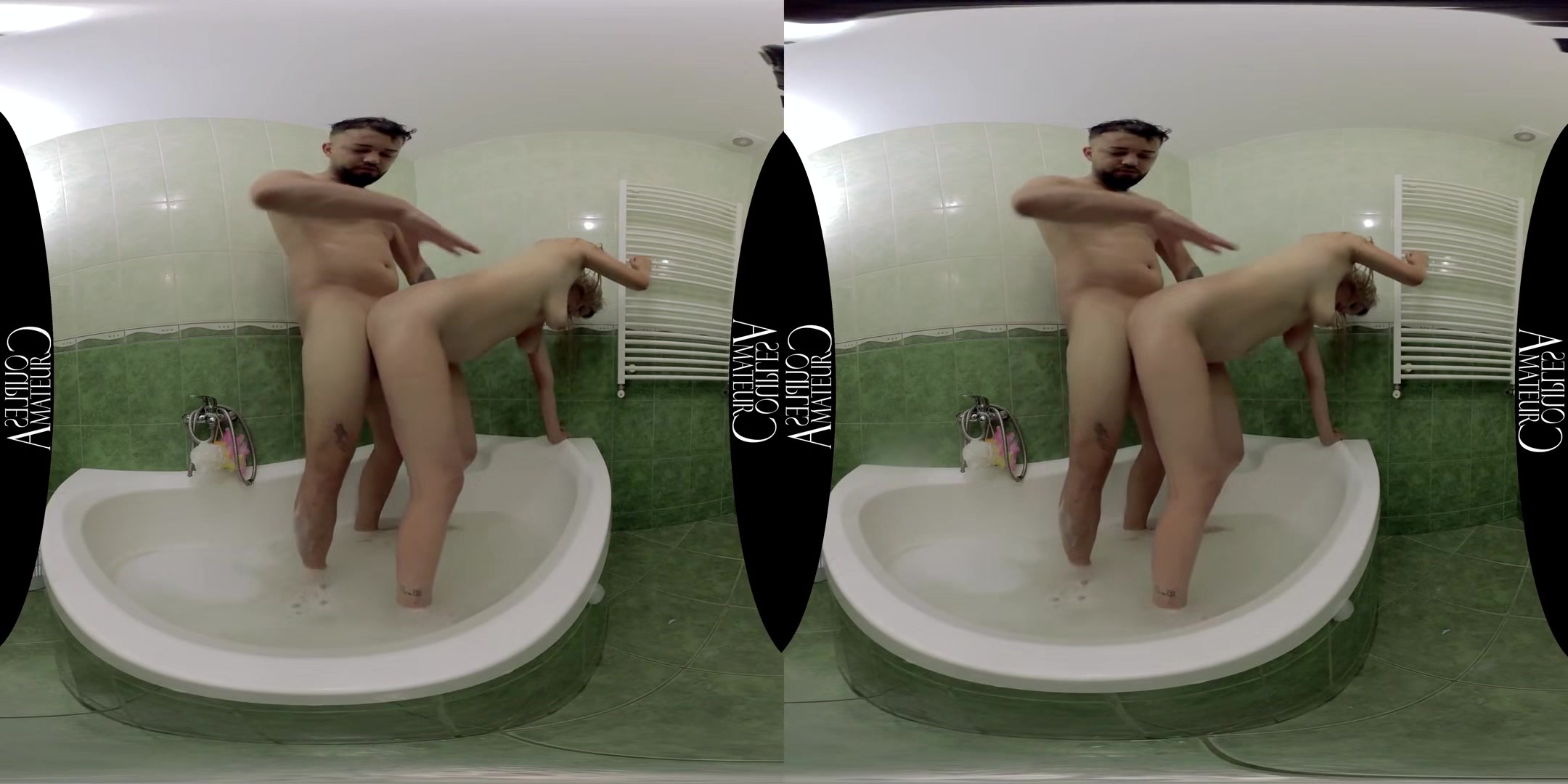 Bathtub Fast Fuck - Amateur Blonde Hardcore 3D Porn