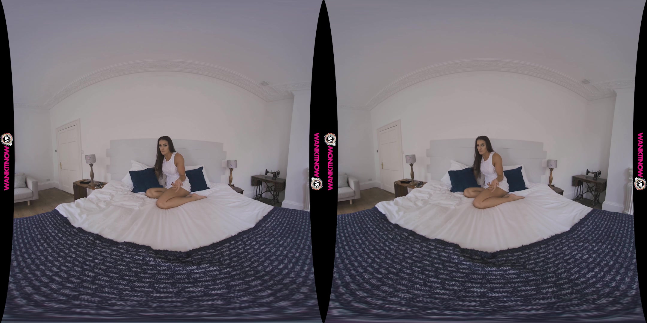 Cum On My Bed featuring Cleo Summers - WankitNowVR