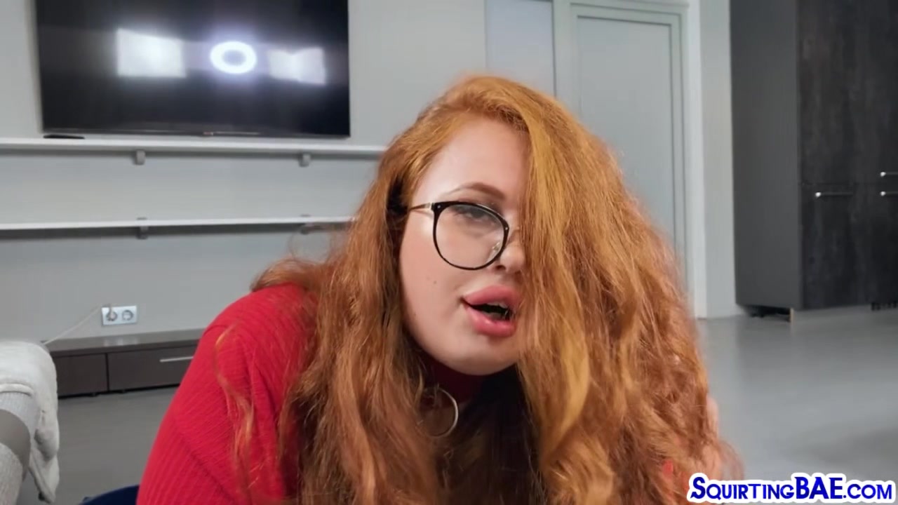 Redhead BBW slut fucked by nice dick in tight pussy hole