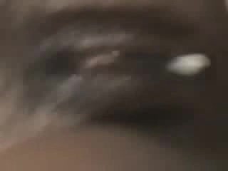 Outstanding Ebony dame spends time masturbating her pussy