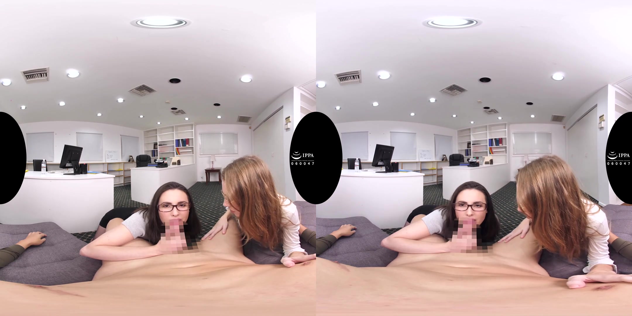 Casey Calvert & Ashley Lane in Casey and Ashley LA Harem Vacation 1 - ChinChinVR